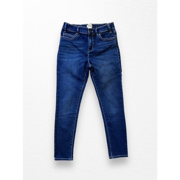 Crewcuts Dark Wash Denim Jeggings, Size 10 - Picture 1 of 4